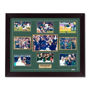 Framed Springboks Rugby World Cup 2019 champions photo collage